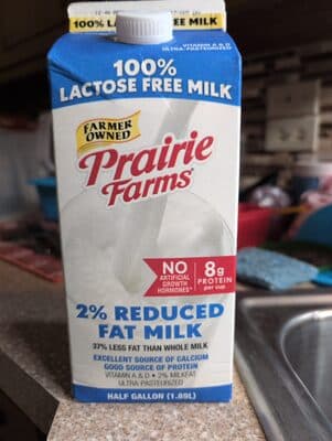 Reduced Fat Milk