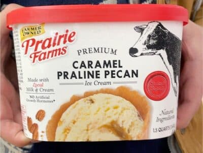 Caramel Praline Pecan Premium Ice Cream