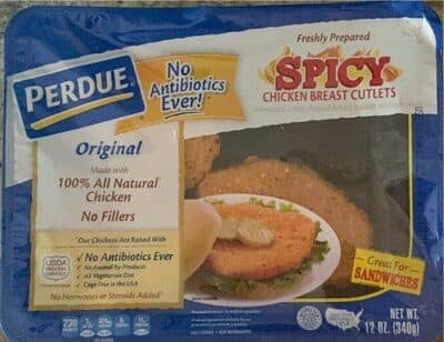 Original Spicy Chicken Breast Cutlets