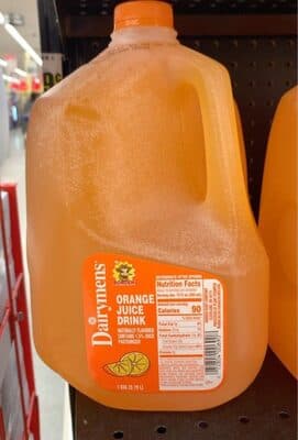 Orange Juice drink