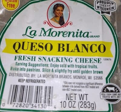 Queso Blanco Fresh Snacking Cheese