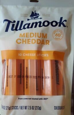 Medium Cheddar Cheese Sticks