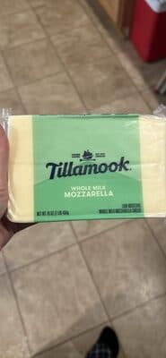 Tillamook mozzarella cheese
