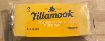 Tillamook Kosher Medium Cheddar Cheese