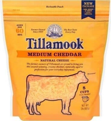 Farmstyle Cut Medium Cheddar Shredded Cheese