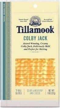 TILLAMOOK, DELI SLICED COLBY JACK CHEESE