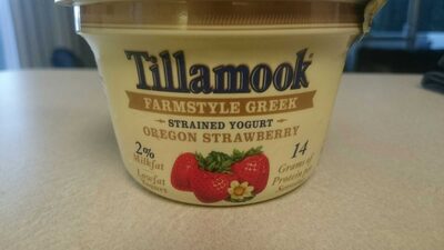 Oregon Strawberry Lowfat Greek Yogurt
