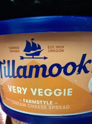 Tillamook Farmstyle Very Veggie Cream Cheese Spread