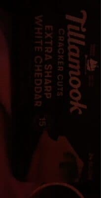 Extra Sharp White Cheddar Cracker Cuts Cheese