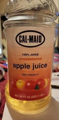Unsweetened Apple Juice