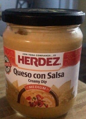Queso Con Salsa Creamy Dip