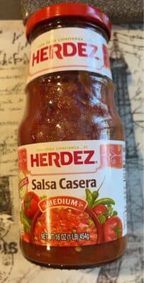 Herdez Casera Salsa Medium