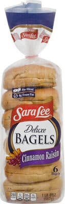 Cinnamon Raisin Deluxe Bagels