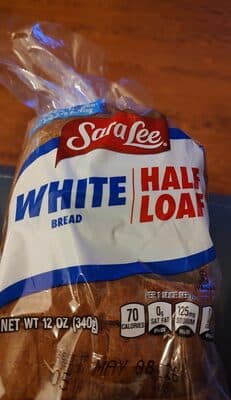 White Bread Half Loaf