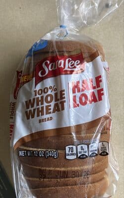 Whole Wheat Half Loaf