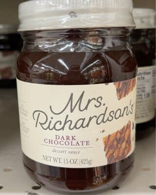 Dark Chocolate Dessert Sauce