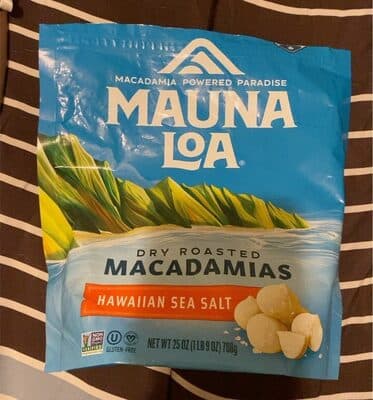 Dry Roasted Macadamias