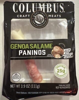 Genoa Salame Panino