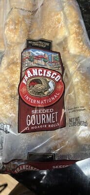 Seeded Gourmet Hoagie Rolls