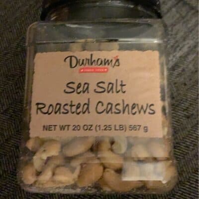 Sea Salt Roasted Cashews