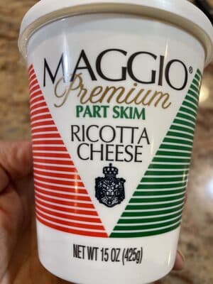 Ricotta Part Skim Cheese