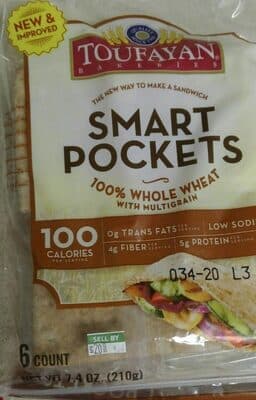 100% Whole Wheat With Multigrain Smart Pockets