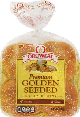 Premium Golden Seeded Sandwich Buns