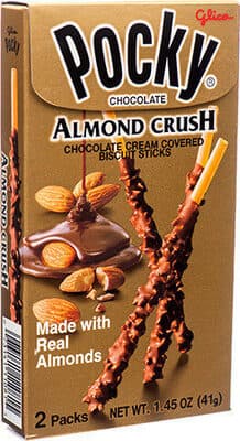Almond Crush Chocolate Cream Covered Biscuit Sticks