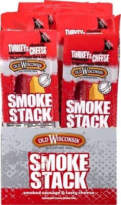 Turkey Sausage & Cheddar Cheese Smoke Stack