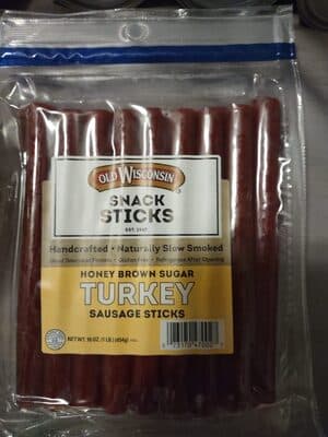 Sausage Snack Sticks, Turkey