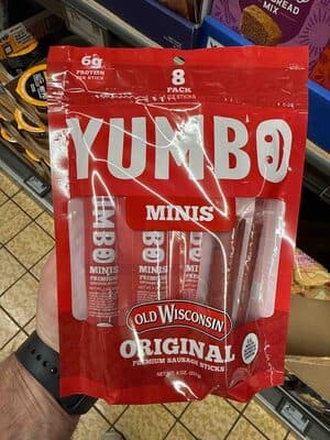 Yumbo Minis Original Premium Sausage Sticks