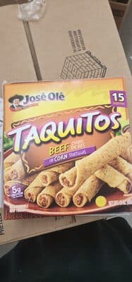 Taquitos Beef In Corn Tortillas