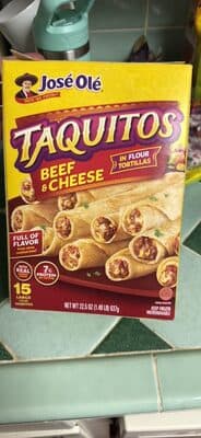 TAQUITOS IN FLOUR TORTILLAS