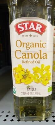 Organic Canola Refined Oil