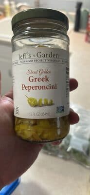 Sliced Golden Greek Peperoncini