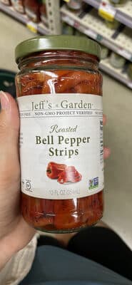 Jeff's Garden Roasted Bell Pepper Strips