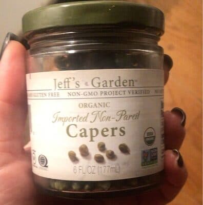 Jeff's Garden Imported Non-Pareil Organic Capers