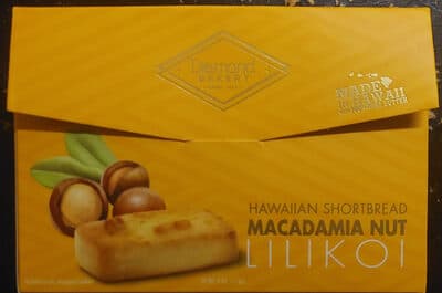 Hawaiian Shortbread Macadamia Nut Cookies