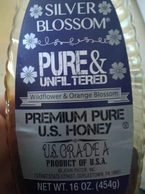 Wildflower & Orange Blossom Premium Pure U.S. Honey