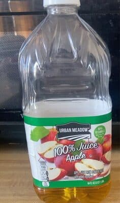 100% Apple Juice From Concentrate