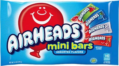 Airheads, Assorted Mini Bars Candy