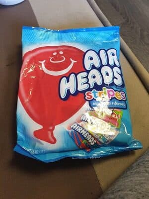 Stripes Assorted Candy, Watermelon & Strawberry, Blue Raspberry & Cherry, Double Mystery