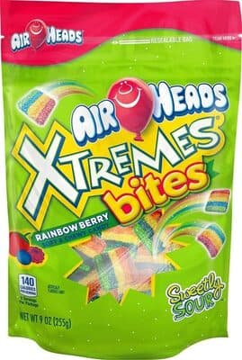 Rainbow Berry Xtremes Bites Sour Candy