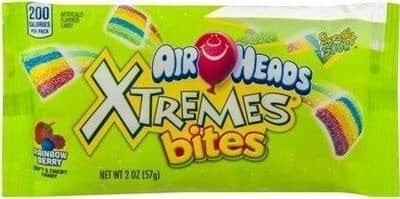 Rainbow Berry Xtremes Bites Sour Candy