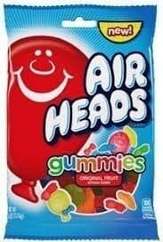 Original Fruit Gummies Candy, Blue Raspberry, Cherry, Watermelon, Orange, Green Apple, Strawberry