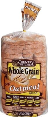 Whole Grain Soft Oatmeal Bread