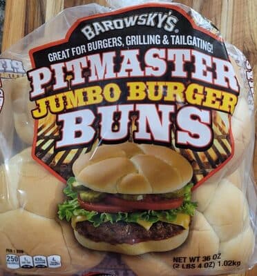 Pitmaster Jumbo Burger Buns