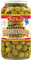 BELL-VIEW, STUFFED MANZANILLA OLIVES