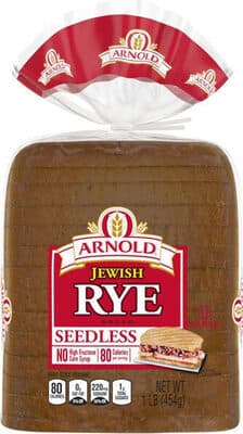Seedless Jewish Rye Bread