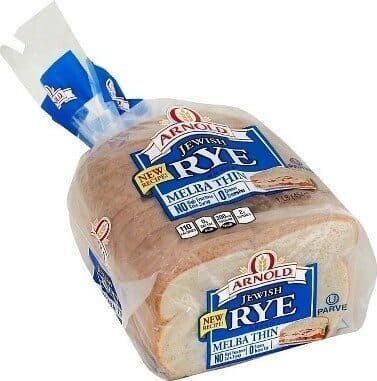 Melba Thin Jewish Rye Bread